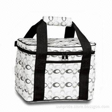 26 x 19 x 20cm Lunch Bag, Made of PVC Material, with PP Webbing Handle